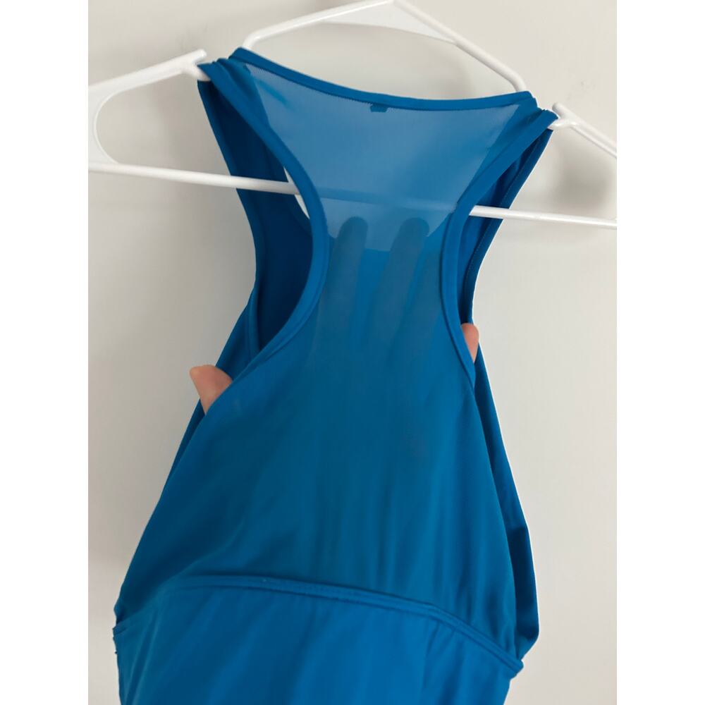 Gymshark Enhanced Cutout Blue Sports Bra - Size Small - Picture 5 of 6